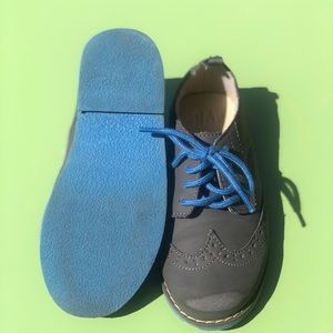 Grey suede boys oxfords -Gap